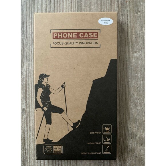 Phone Case Focus Quality Innovation iPhone X/XS SHOCK-PROOF - Picture 1 of 2